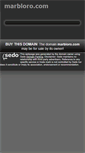 Mobile Screenshot of marbloro.com